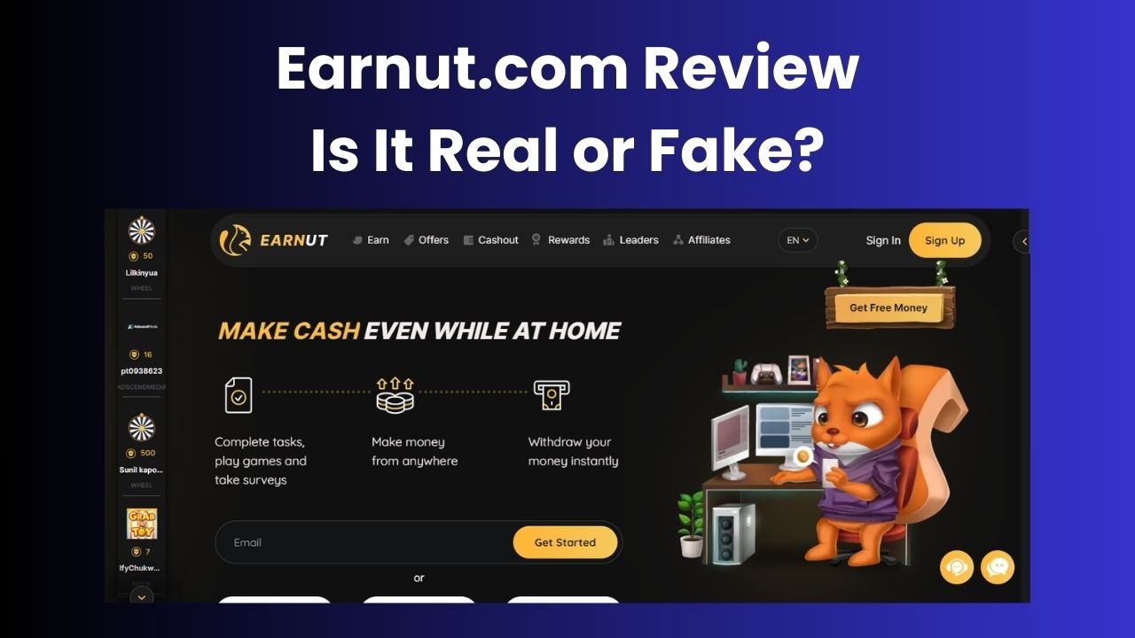 Earnut.com Review: Is It Real or Fake?