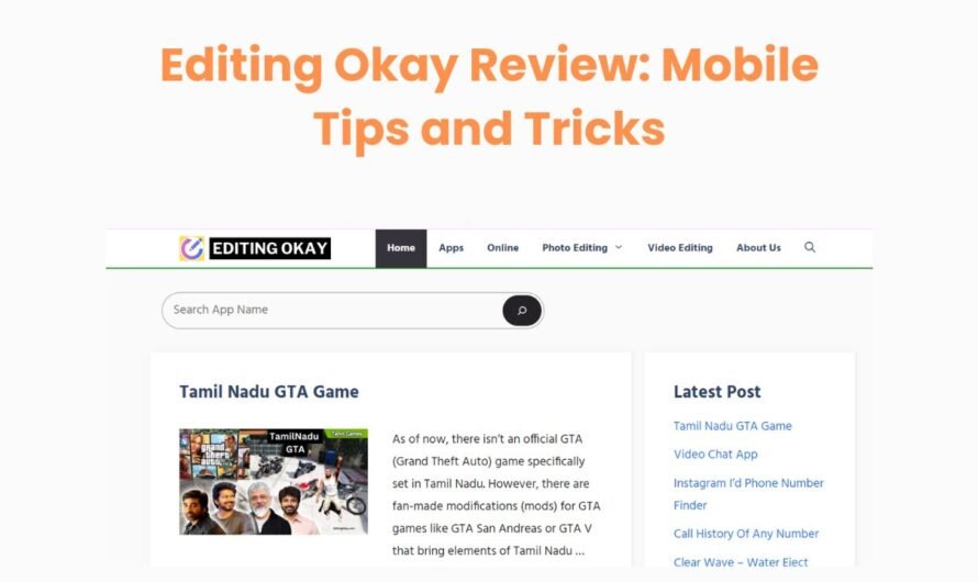 Editing Okay Review: Mobile Tips and Tricks