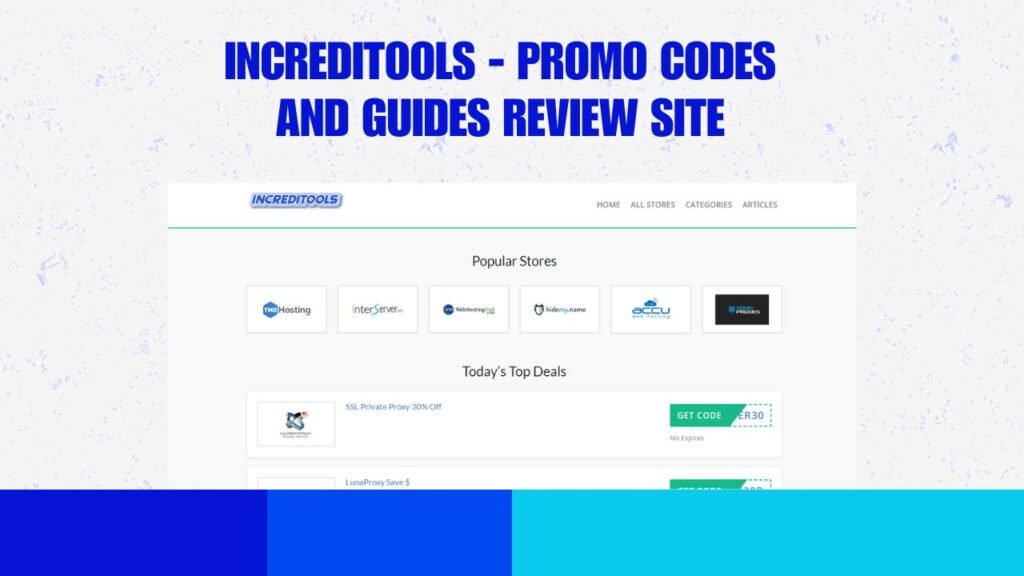 Increditools - Promo Codes and Guides Review Site