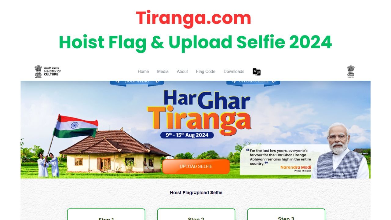 Tiranga.com - Hoist Flag & Upload Selfie 2024