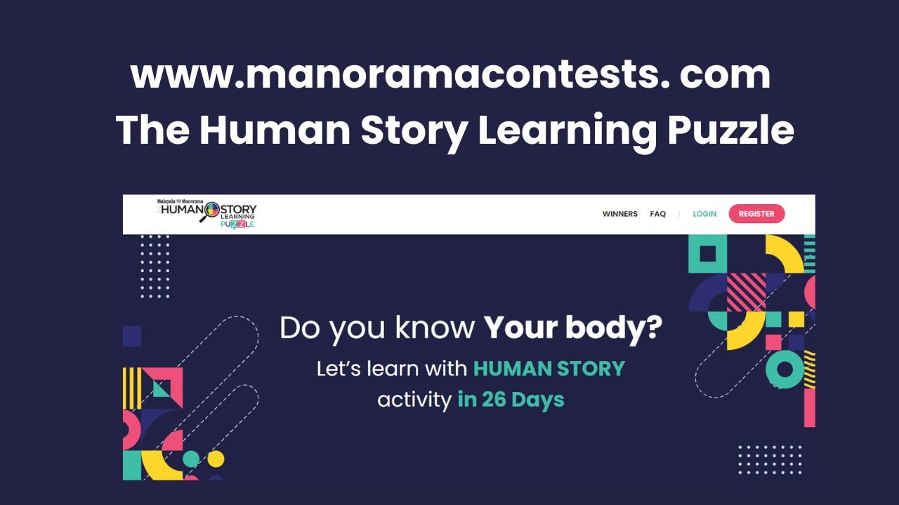 www.manoramacontests. com – The Human Story Learning Puzzle