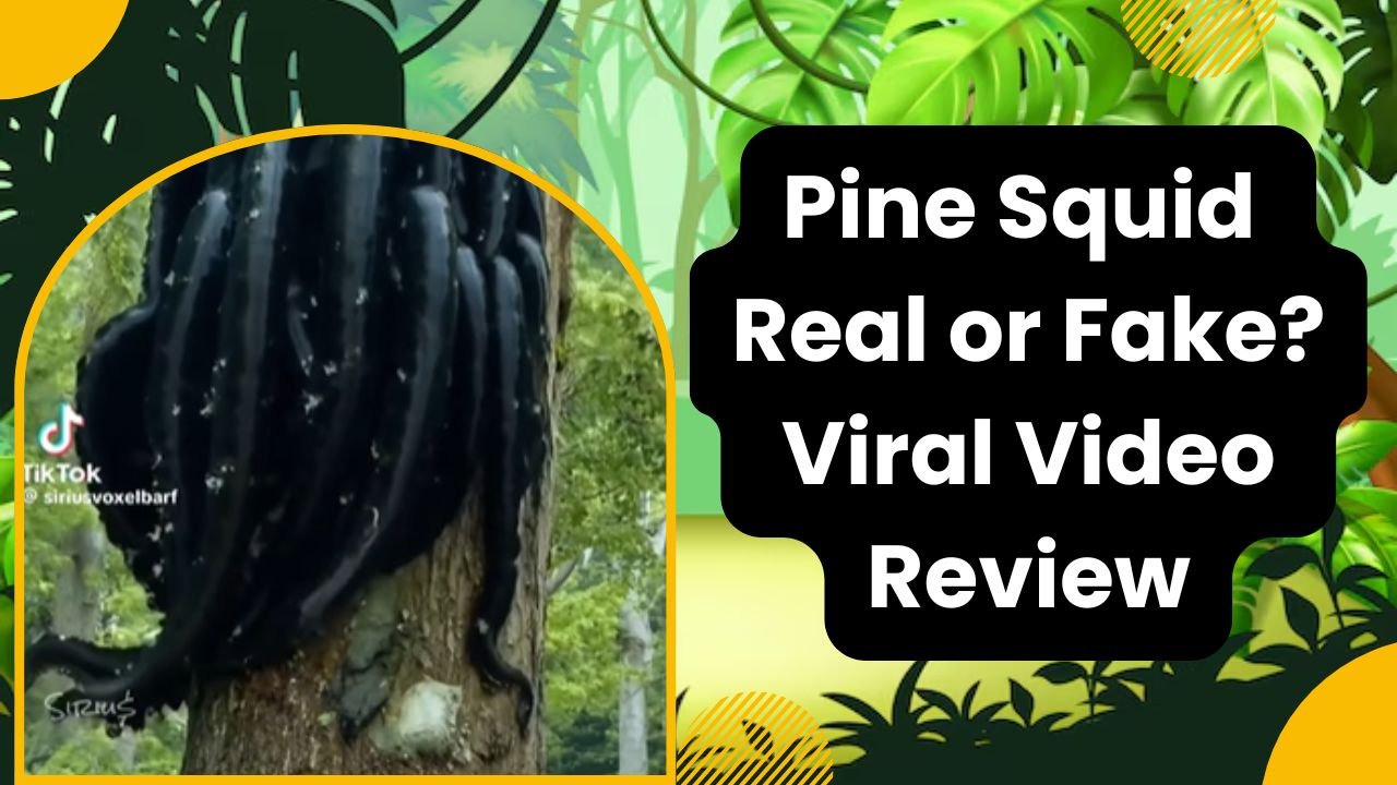 Pine Squid Real or Fake? Viral Video Review