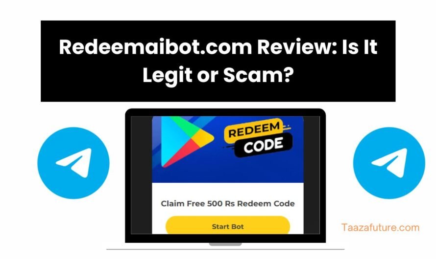 Redeemaibot.com Review: Is It Legit or Scam?