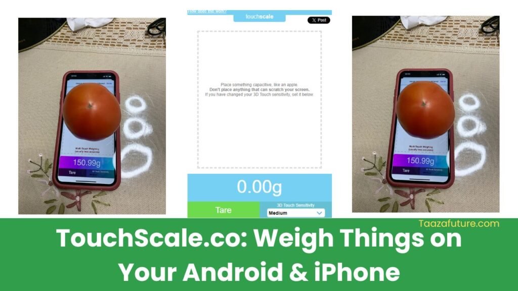 TouchScale.co : Weigh Things on Your Android and iPhone