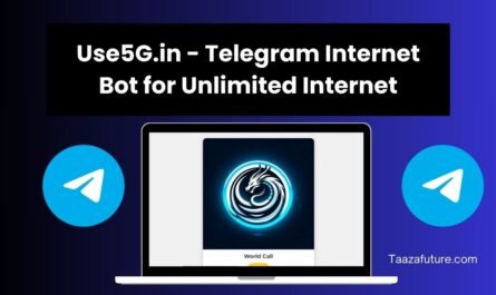 Use5G.in - Telegram Internet Bot for Unlimited Internet