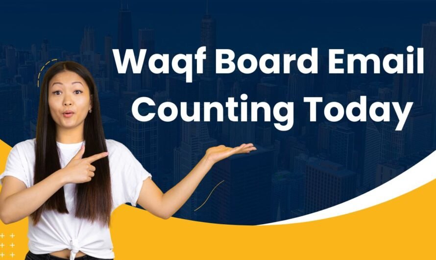 Waqf Board Email Counting Today