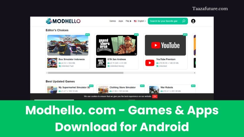 Modhello. com - Games & Apps Download for Android