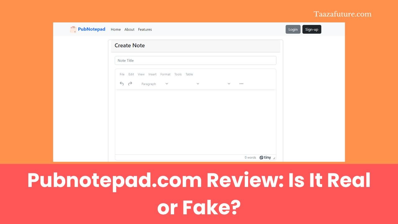 Pubnotepad.com Review: Is It Real or Fake?